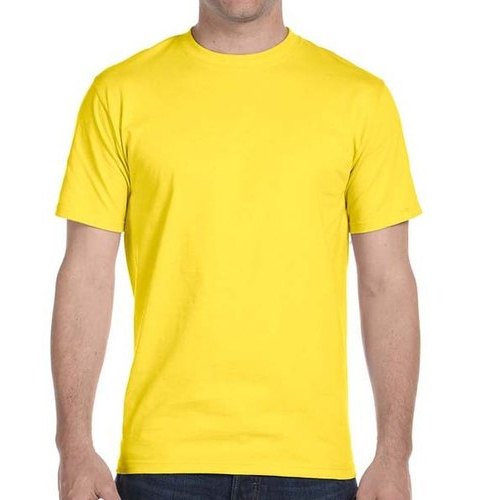 Yellow Round Neck T-Shirt